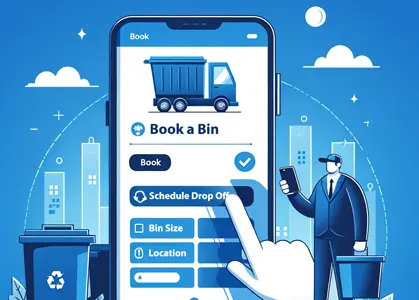 skip bin booking from anywhere