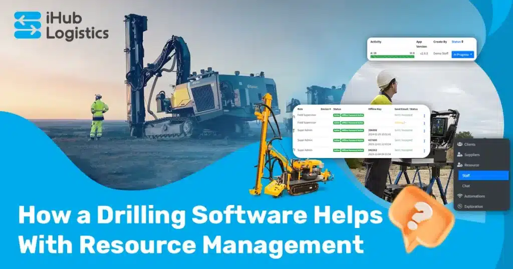 how a drilling software helps with resource management
