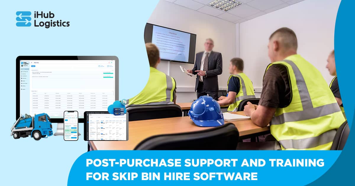 Post-Purchase Support and Training for Skip Bin Hire Software