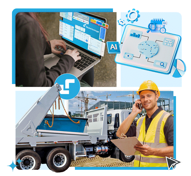 Introducing WasteVantage waste management software by iHub Logistics for smarter waste operations.